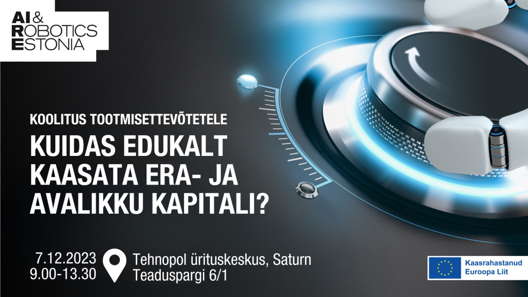 Koolitus tootmisettevõtetele: Kuidas edukalt kaasata era- ja avalikku kapitali?