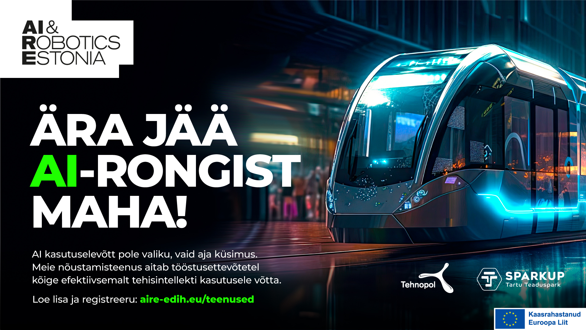 Tasuta tugi tööstusettevõtetele ehk kuidas rakendada tehisintellekti ja kaasata erakapitali
