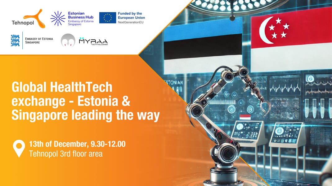 Coffee morning | Global HealthTech exchange – Estonia & Singapore leading the way