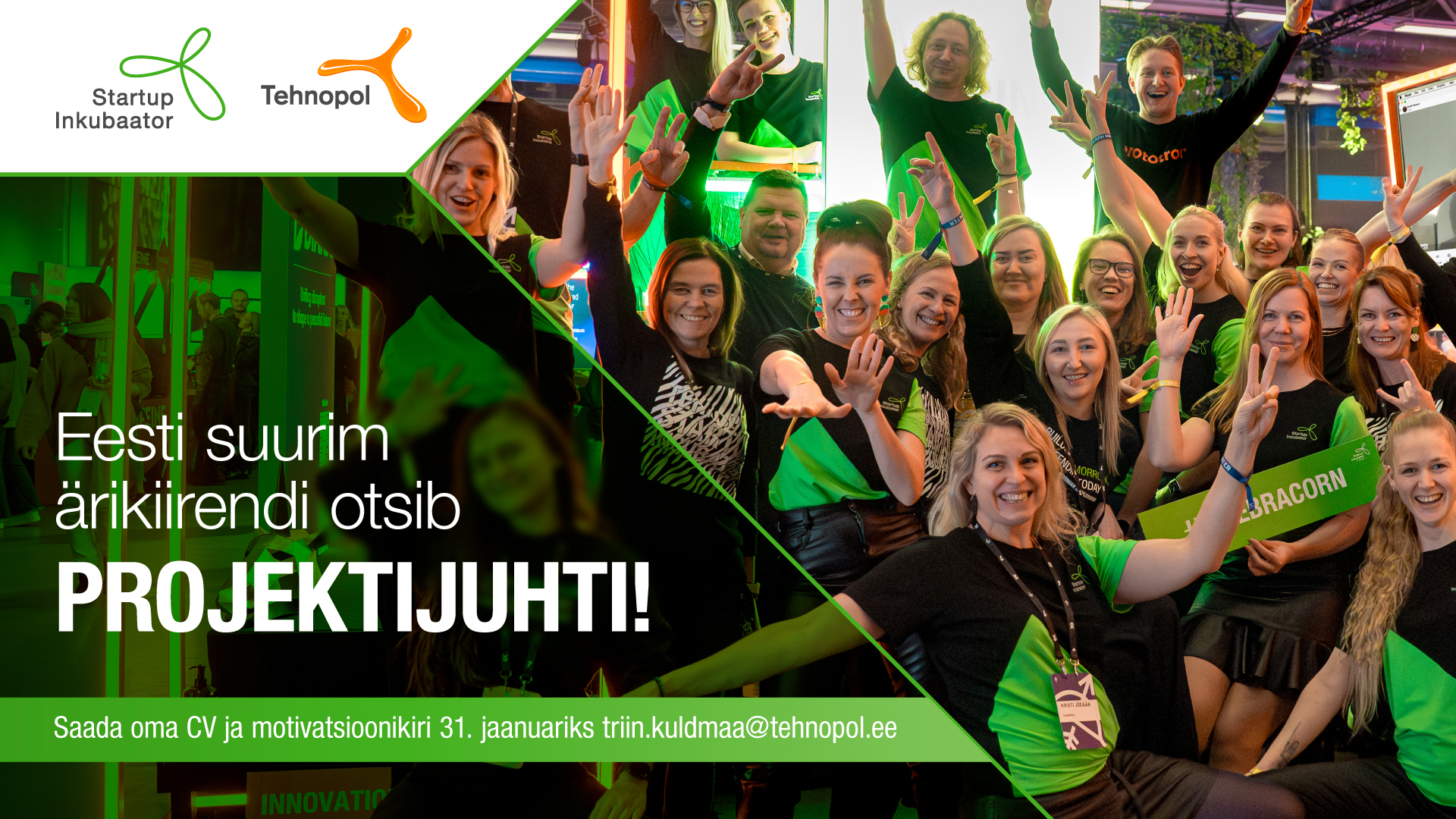 Startup Inkubaator otsib projektijuhti
