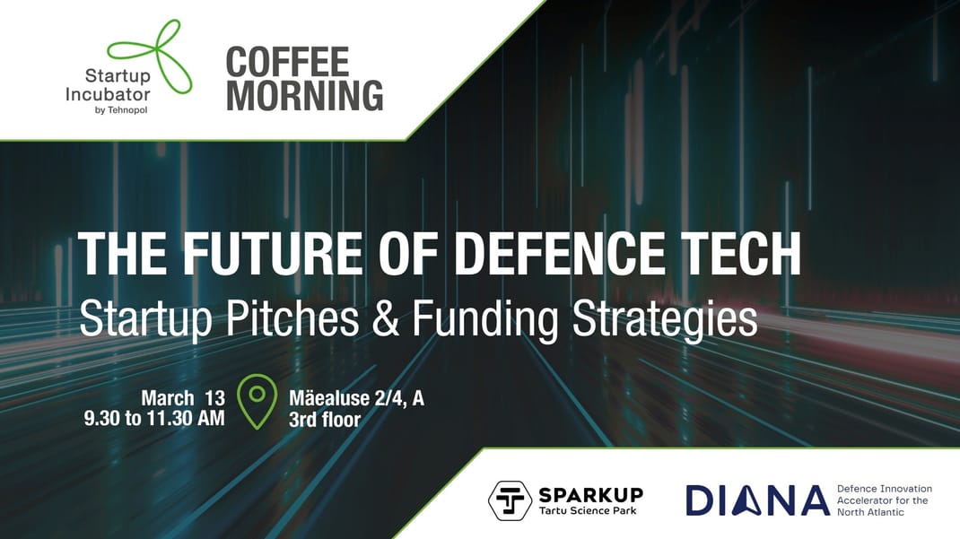 The future of defence tech – startup pitches & funding strategies