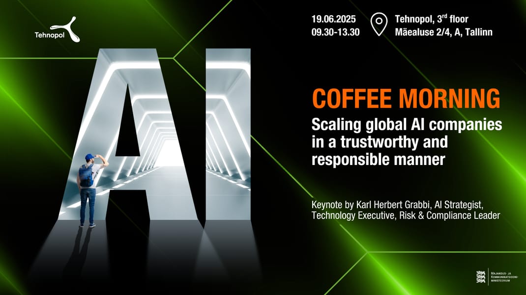 AI coffee morning | Scaling global AI companies in a trustworthy and responsible manner