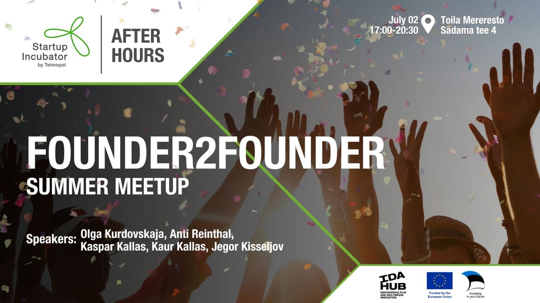 Founder2Founder | Summer meetup