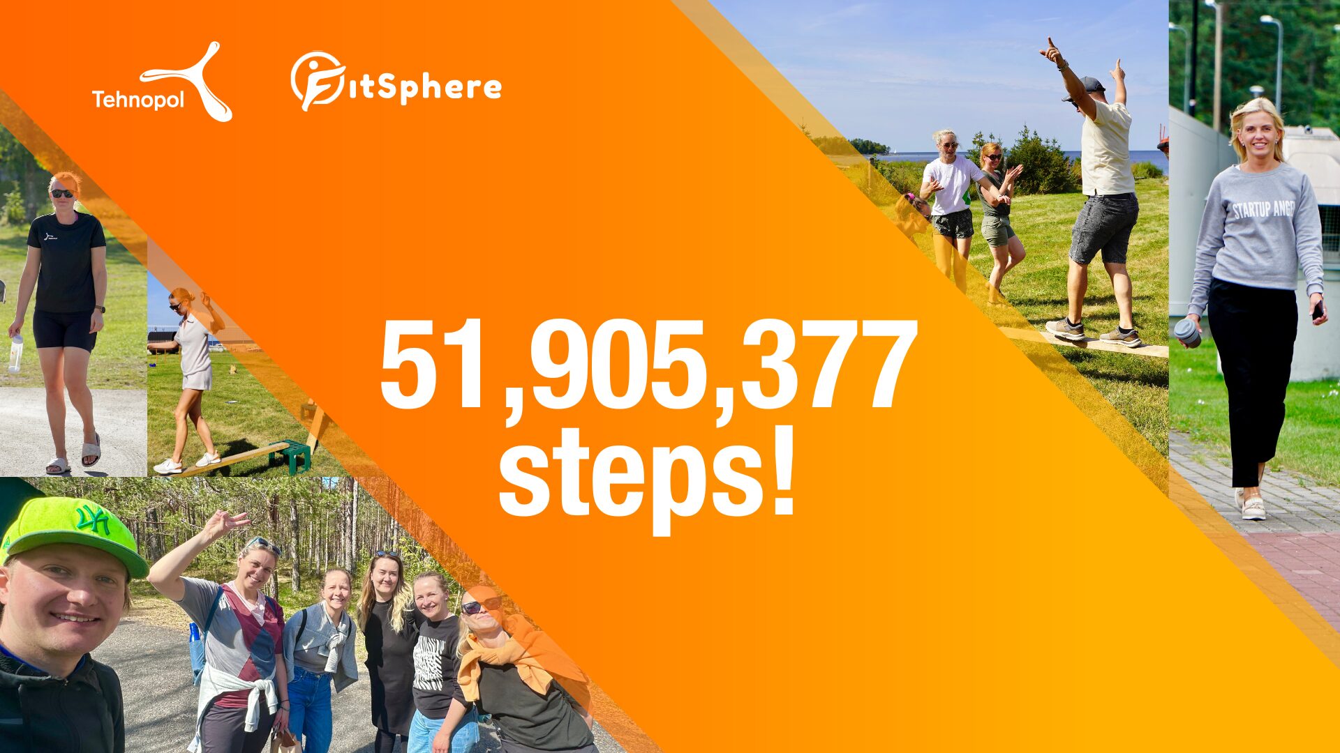 The step count challenge winners are in!