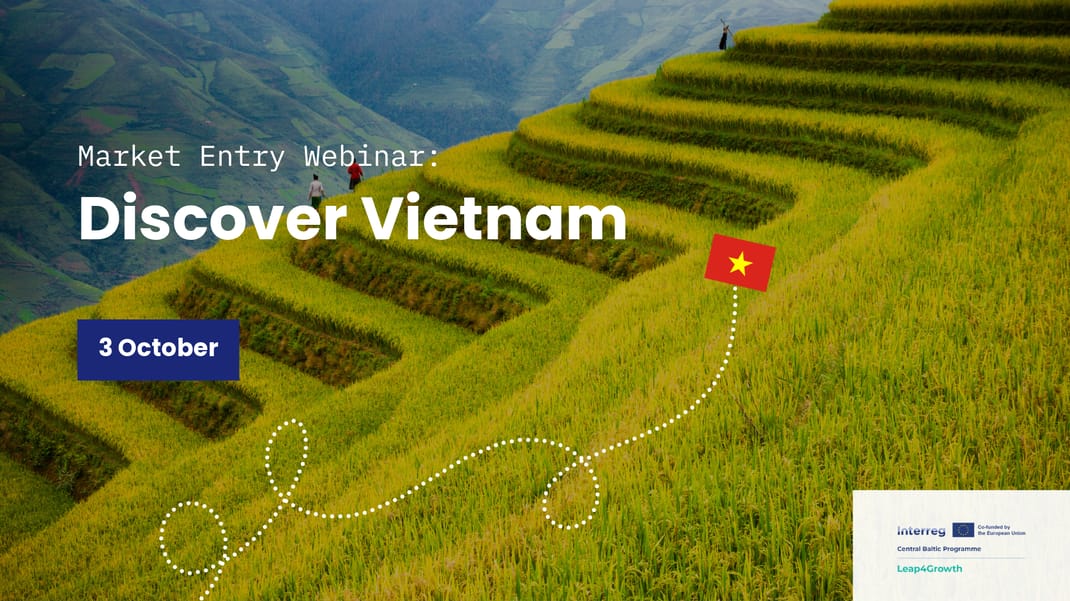 Market entry webinar: Discover Vietnam