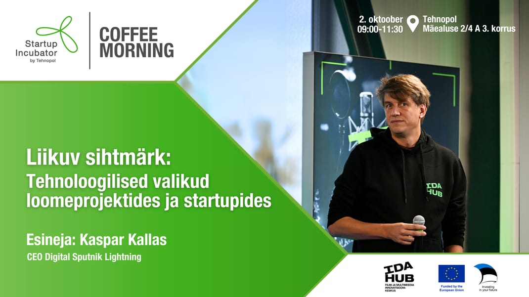 Kohvihommik | Liikuv sihtmärk: tehnoloogilised valikud loomeprojektides ja startupides