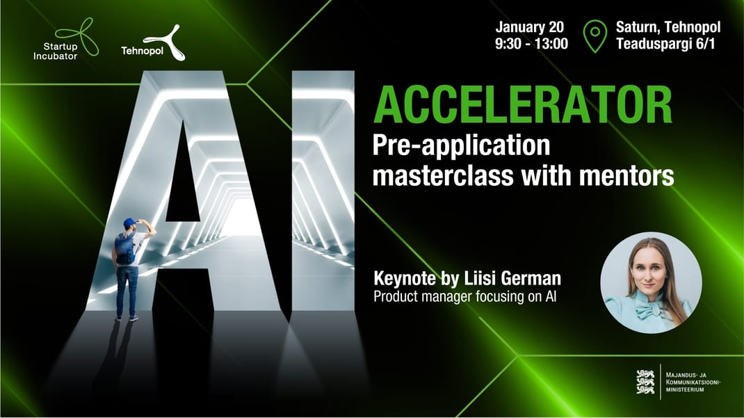 AI ACCELERATOR: Pre-application masterclass with mentors
