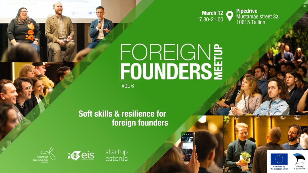 Foreign Founders Meetup: Soft skills & resilience for foreign founders