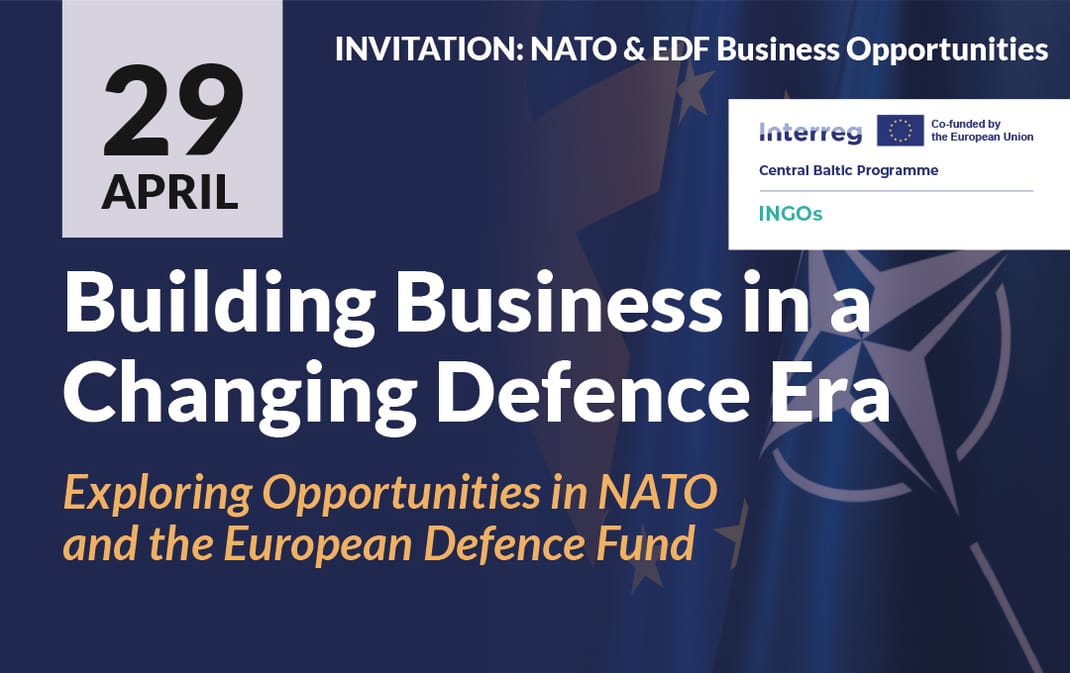 Building Business in a Changing Defence Era: Exploring Opportunities in NATO and the European Defence Fund