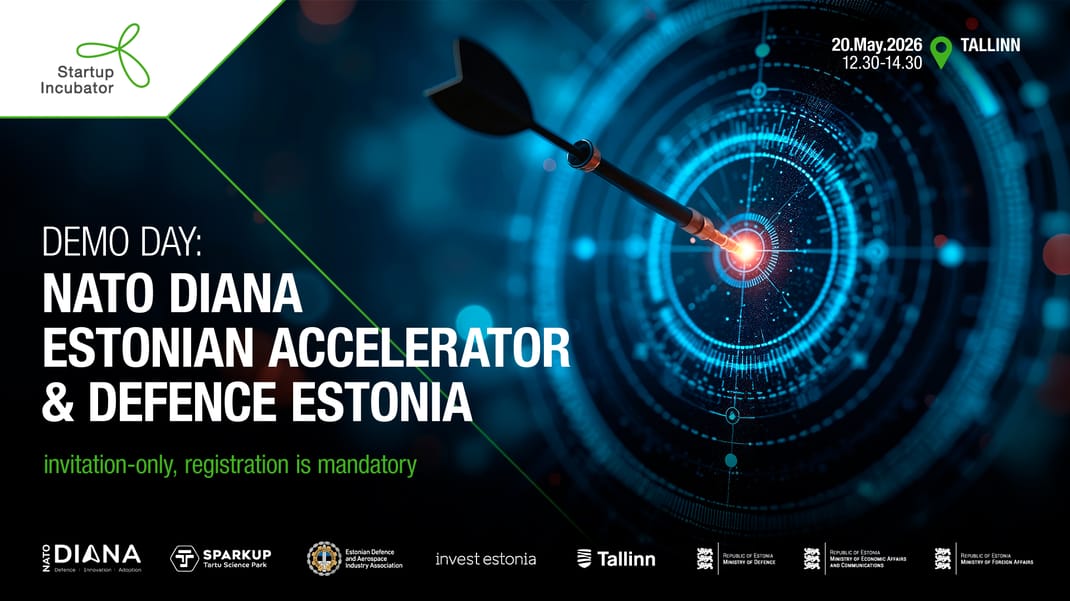 Demo Day: NATO DIANA Estonian Accelerator & Estonian Defence and Aerospace Industry Association